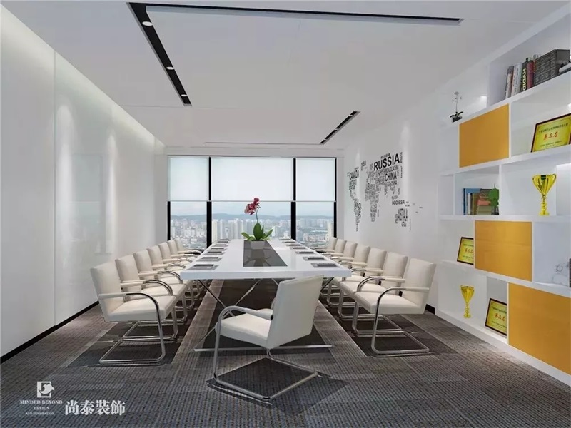 辦公室裝修實(shí)拍圖
